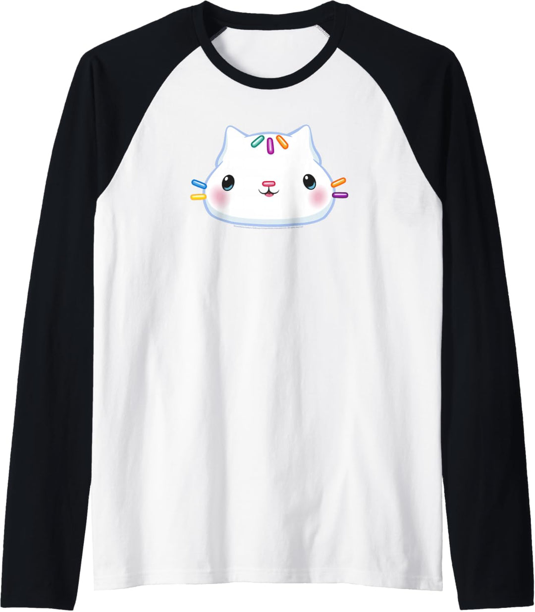 Gabby's Dollhouse Cakey Cat Big Face Raglan