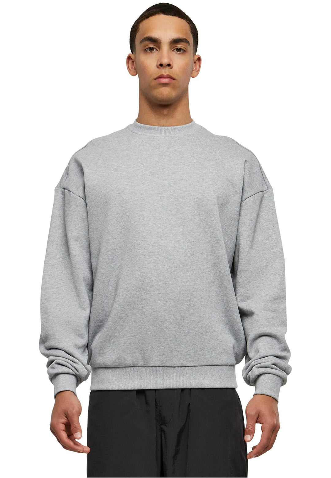 Urban Classics Herren Sweatshirt, Grau
