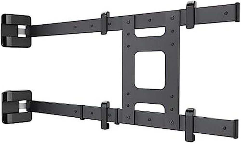 Meliconi SPACE SYSTEM THE SHAPE, Neigbare TV-Wandhalterung, Design TV-Halterung von 55" bis 82", Um