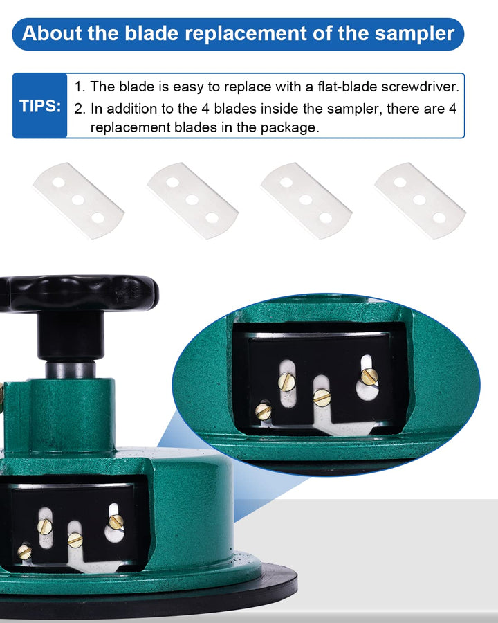 BAOSHISHAN Runder Stoffprobenschneider 100 qm runder Probenschneider für die Gewichtsprüfung von Tex