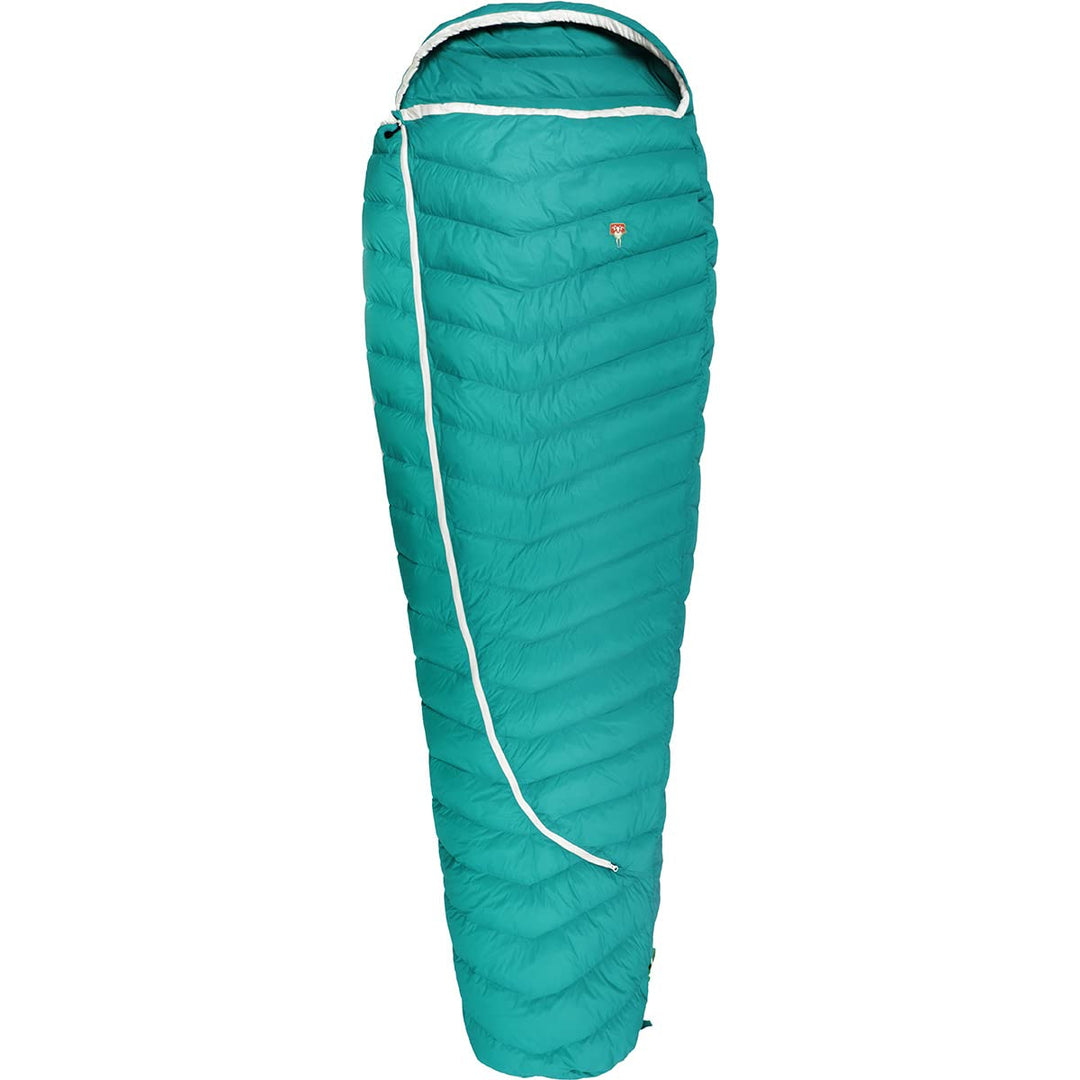 Grüezi-Bag Biopod DownWool Extreme Light 175 Schlafsack grün Viridian Green 200x770 cm, Viridian Gre