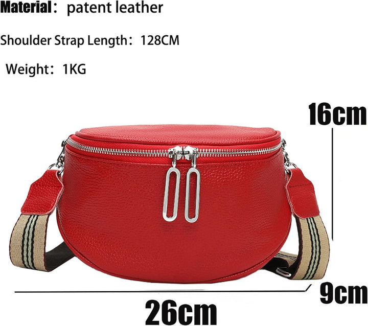 EINYNIUER Leichte breite Schultertasche, vielseitig, Schultertaschen, Brusttasche, Schultertasche, S