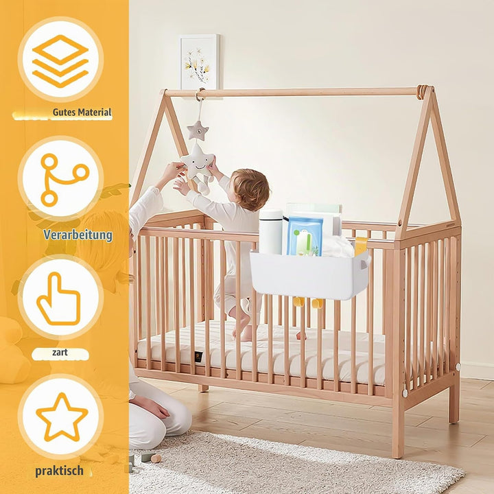 Nizirioo Wickeltisch Organizer Baby Windel Caddy Wickelkommode Organizer Wickeltisch Organizer zum A