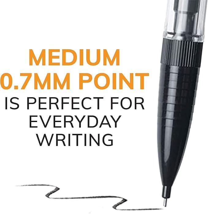 Bic Mechanical Pencils, 40 count, Black barrel with multi color clips by BIC
