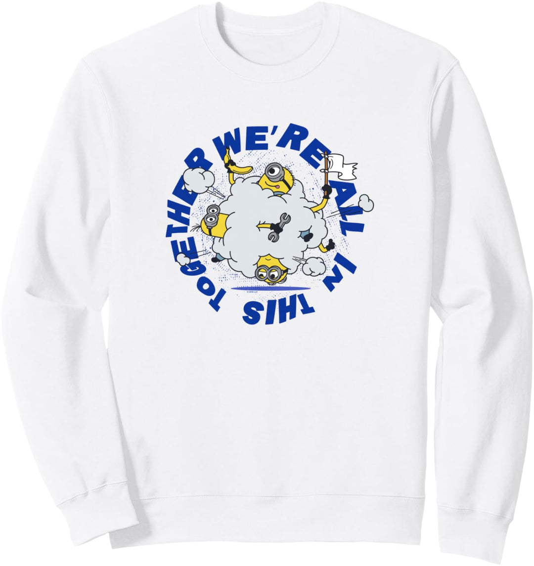 Minions We're All In This Together Scuffle Portrait Sweatshirt