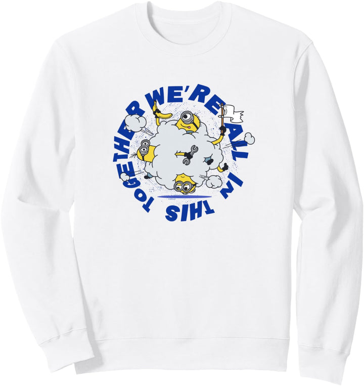 Minions We're All In This Together Scuffle Portrait Sweatshirt