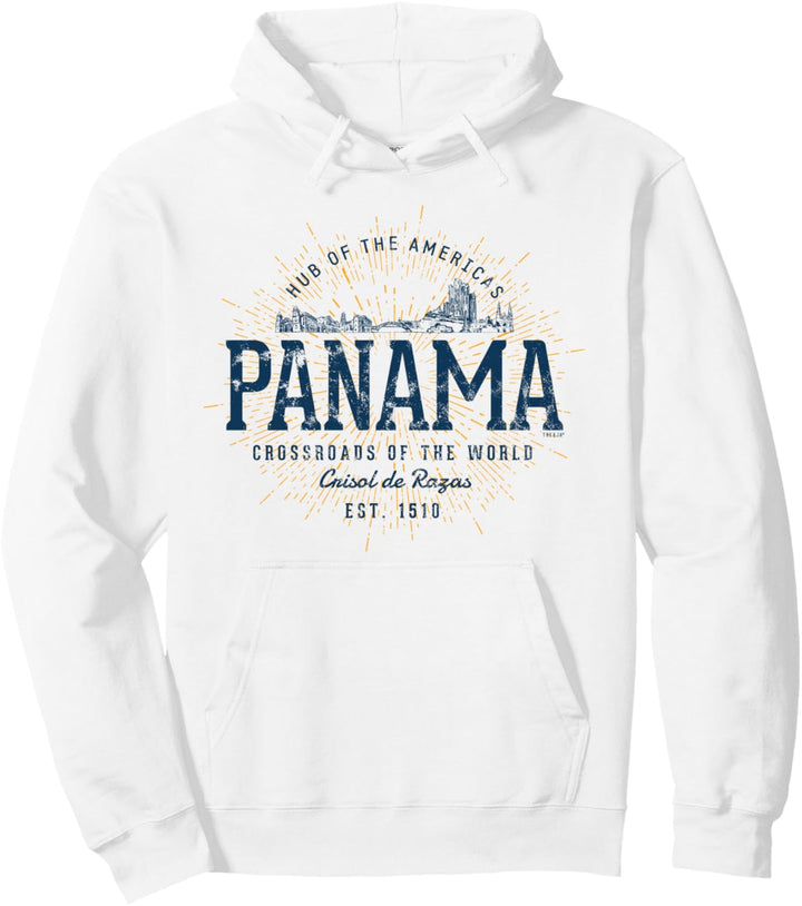 Retro Stil Vintage Panama Pullover Hoodie