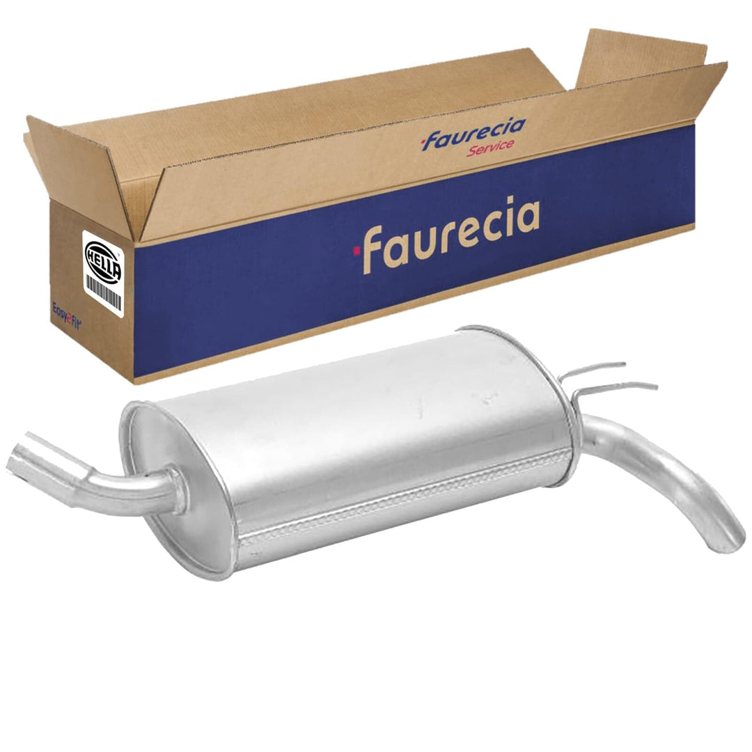 HELLA 8LD 366 034-471 Endschalldämpfer - Easy2Fit Kit - hinten - einteilig - Set mit Anbauteilen