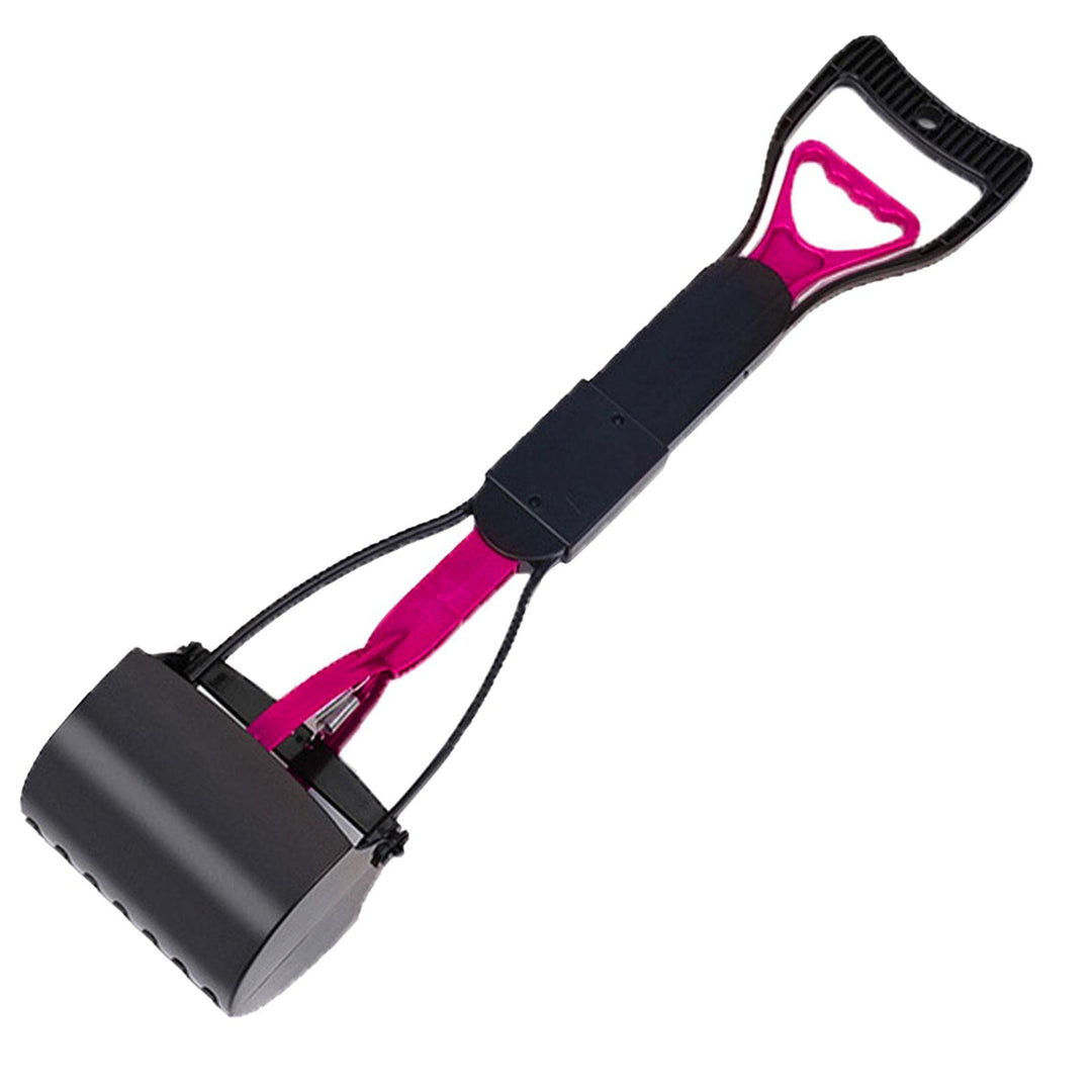 Pooper Scooper, Kotschaufel für Hunde, 420 g, Schaufel für Hundekot, mittelgross und gross Pink, Pin