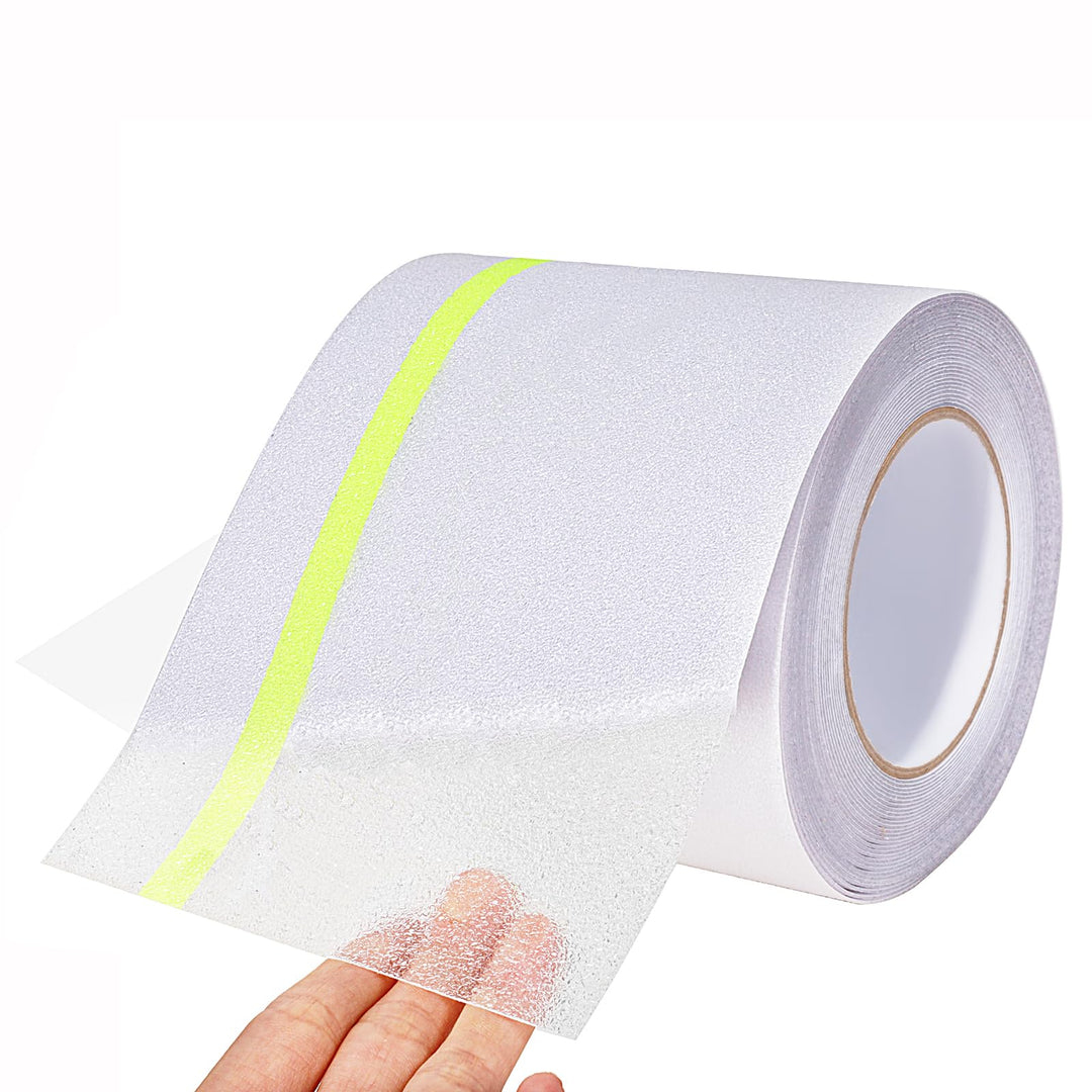 OQingluan Antirutsch Klebeband Leuchtet im Dunkeln 15cm*10m, Antirutsch Treppenstufen Transparent, R