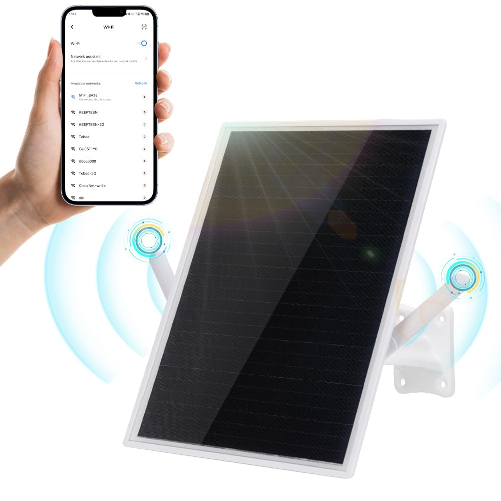 Wireless Solar Panel Router Repeater, 15W 25000mAh Solar Panel Powerd 300Mbps 492Füsse Abdeckung WiF