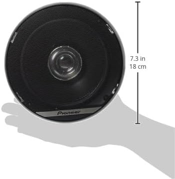 Pioneer TS-G1710F Doppelmembranlautsprecher für Autos (280 W), 17 cm, kraftvoller Klang, IMPP-Membra