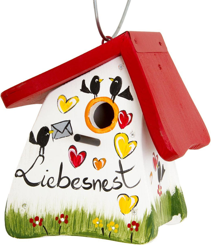 Nistmini Liebesnest Brief weiss, weiss