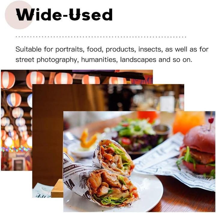 TT Artisan 35mm F1.4 APS-C Objekt Anschluss Fuji X Mount Black Weitwinkelobjektiv mit manuellem Foku