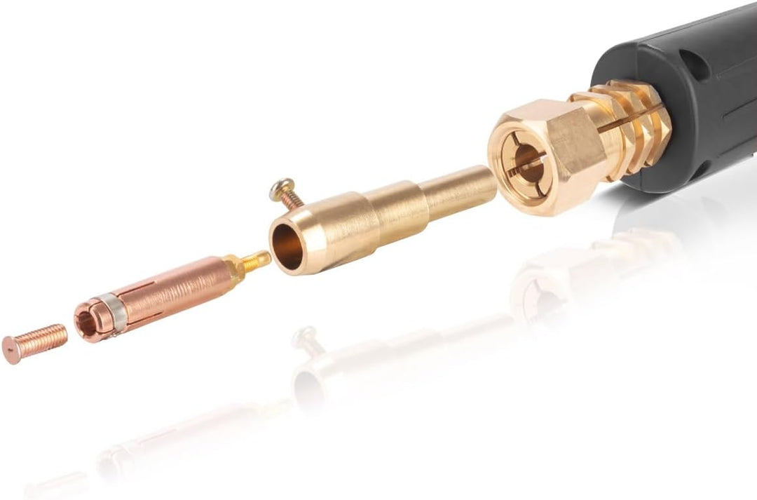 STAHLWERK 2 x Punktschweisselektrode mit M4 Gewinde für Anschweissbolzen, Smart Repair Zubehör für A