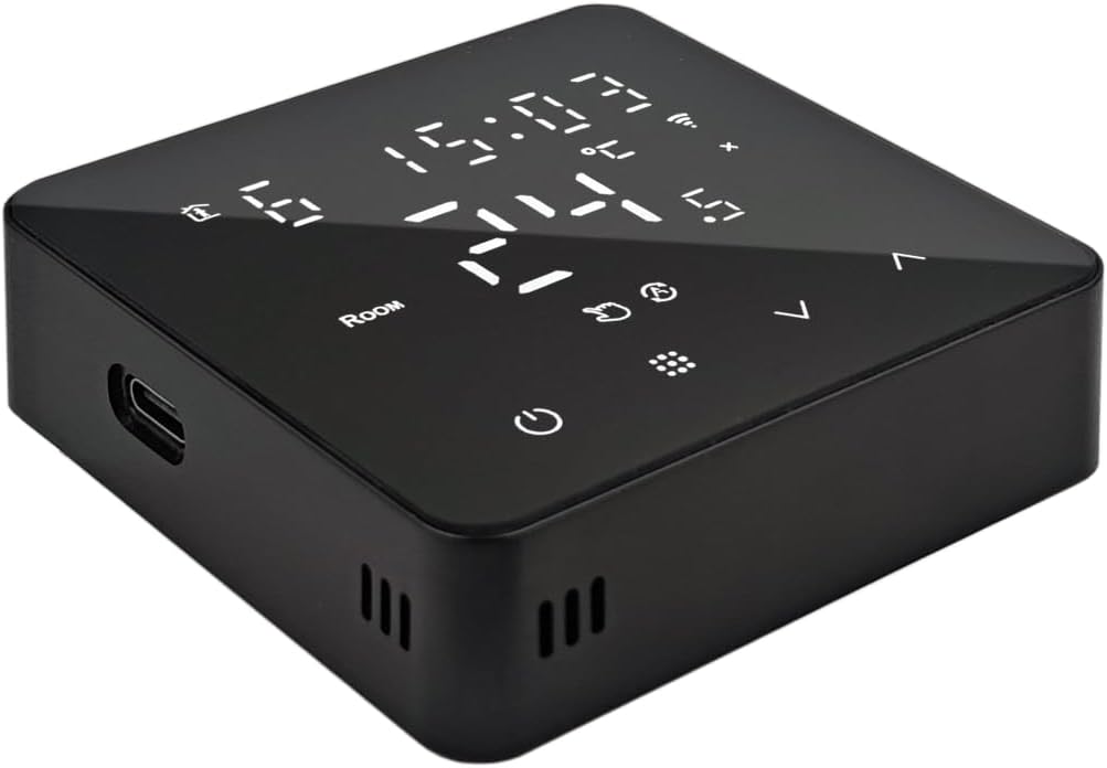 Automat-on Zigbee Thermostat Fussbodenheizung | Raumthermostat Fussbodenheizung BAT2 mit Batteriebet