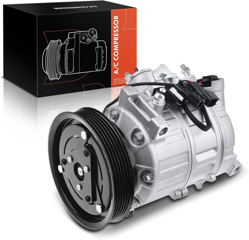 Frankberg Klimakompressor Klimaanlage Kompatibel mit XC60 156 3.0L 3.2L 2008-2017 XC70 II 136 3.0L 3