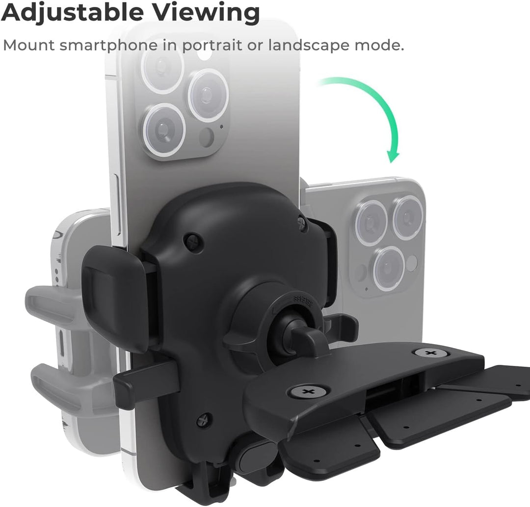 iOttie Easy One Touch 5 CD Slot Mount - Universal KFZ Handyhalterung für iPhone, Google, Samsung, Mo