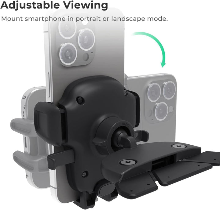 iOttie Easy One Touch 5 CD Slot Mount - Universal KFZ Handyhalterung für iPhone, Google, Samsung, Mo