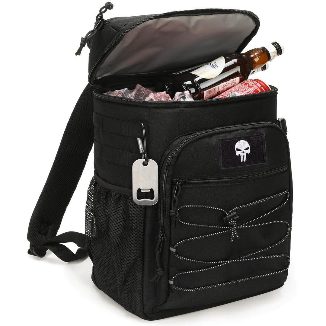 Taktischer Kühlrucksack – 25L Isolierter Rucksack, Auslaufsicher & Robust – Grosser Lunch-Rucksack,