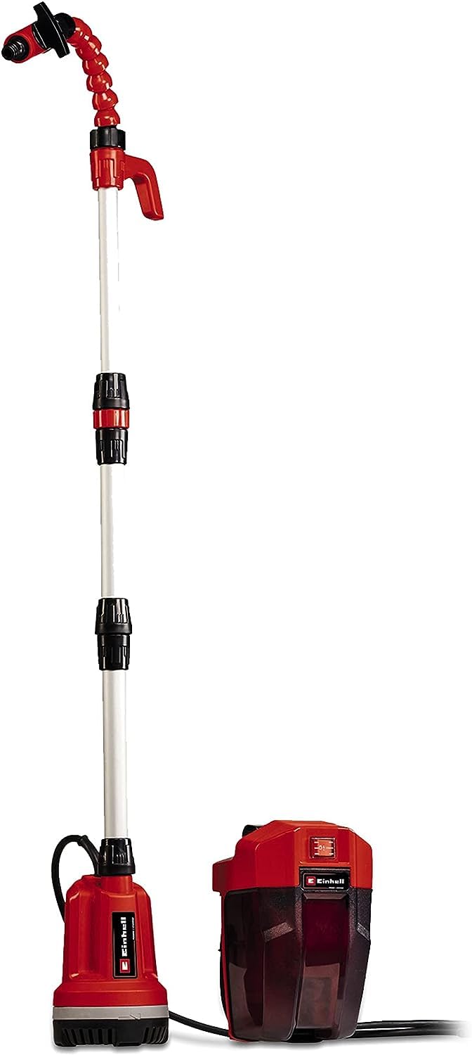 Einhell Akku-Tauchdruck/Regenfasspumpe GE-PP 18 RB Li-Solo Power X-Change (Lithium-Ionen, Förderdruc