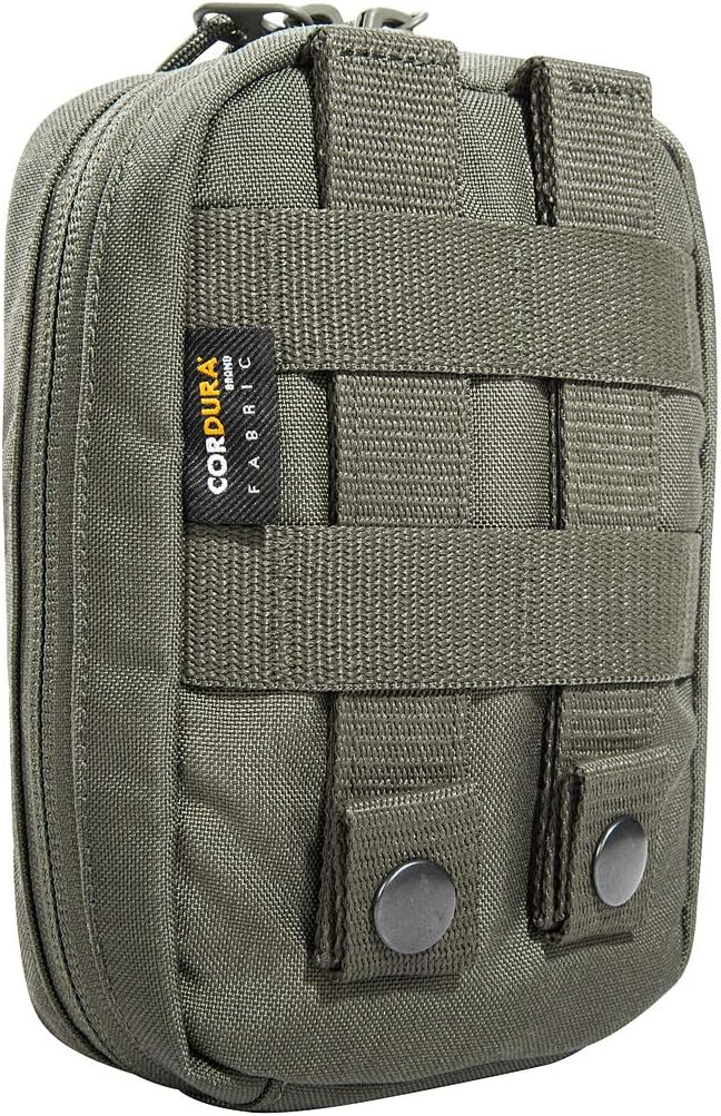 Tasmanian Tiger TT Tac Pouch 1 EDC Rucksack-Zusatztasche mit Molle-System und Patch-Fläche, 15 x 10