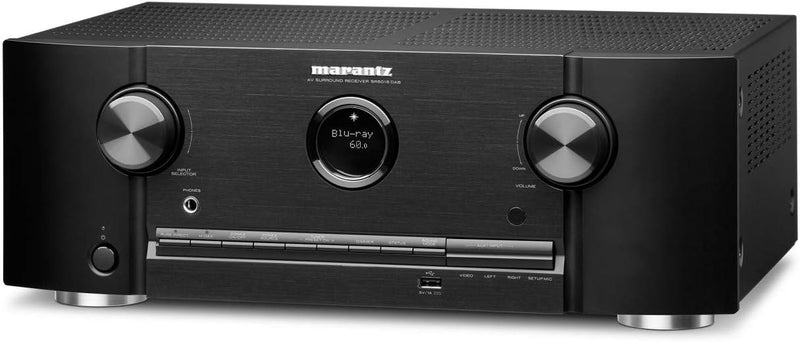 Marantz SR5015DAB 7.2-Kanal AV-Receiver, HiFi Verstärker, Alexa kompatibel, 6 HDMI Eingänge und 2 Au