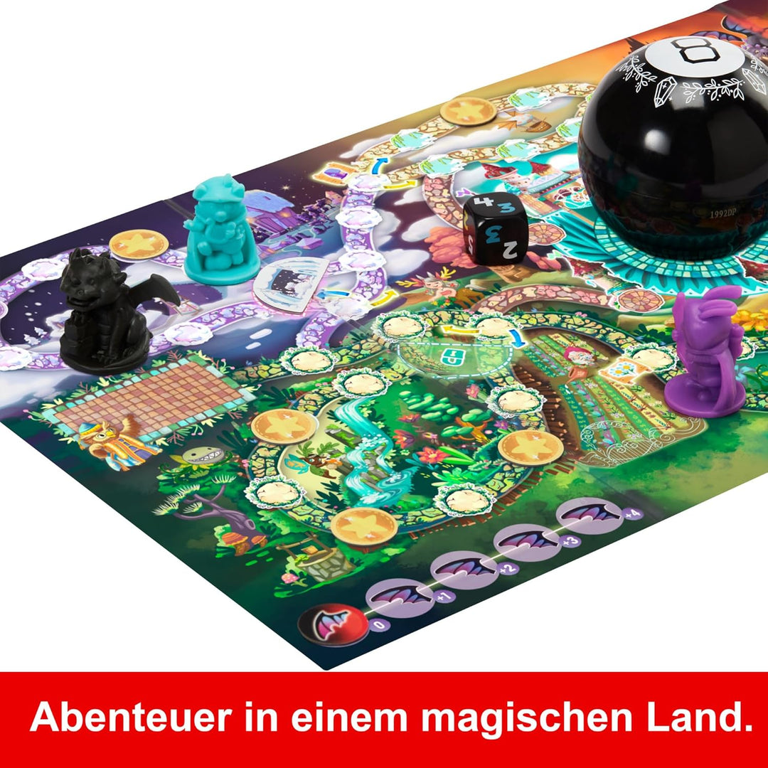 Mattel Games Magic 8 Ball Magische Begegnungen, Kooperatives Brettspiel, Deutsche Version, Entdeckun