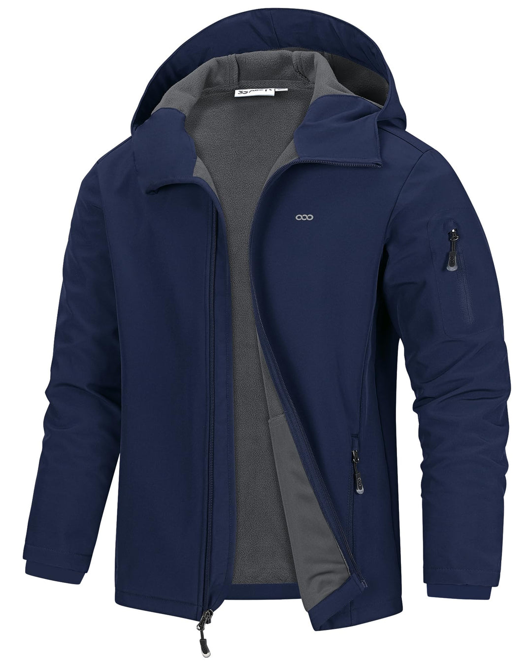 33,000ft Herren Softshell Jacke Outdoor Funktionsjacke Freizeitjacke Wasserdicht Windbreaker Regenja