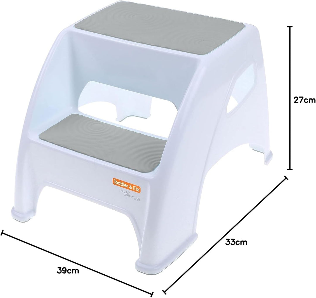 Dreambaby Toddler & Me 2 Up Tritthocker, Kleinkind-Tritthocker geeignet für Erwachsene, hält bis zu