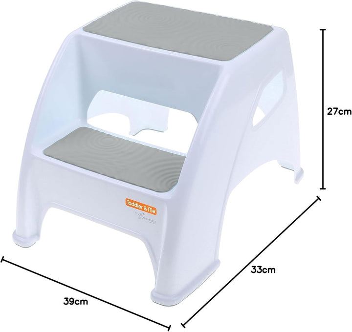 Dreambaby Toddler & Me 2 Up Tritthocker, Kleinkind-Tritthocker geeignet für Erwachsene, hält bis zu
