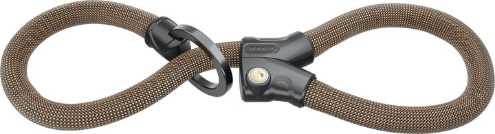 ABUS Kettenschloss Infinity Loop 1806 - flexibles Fahrradschloss mit 2 längenverstellbaren Schlaufen