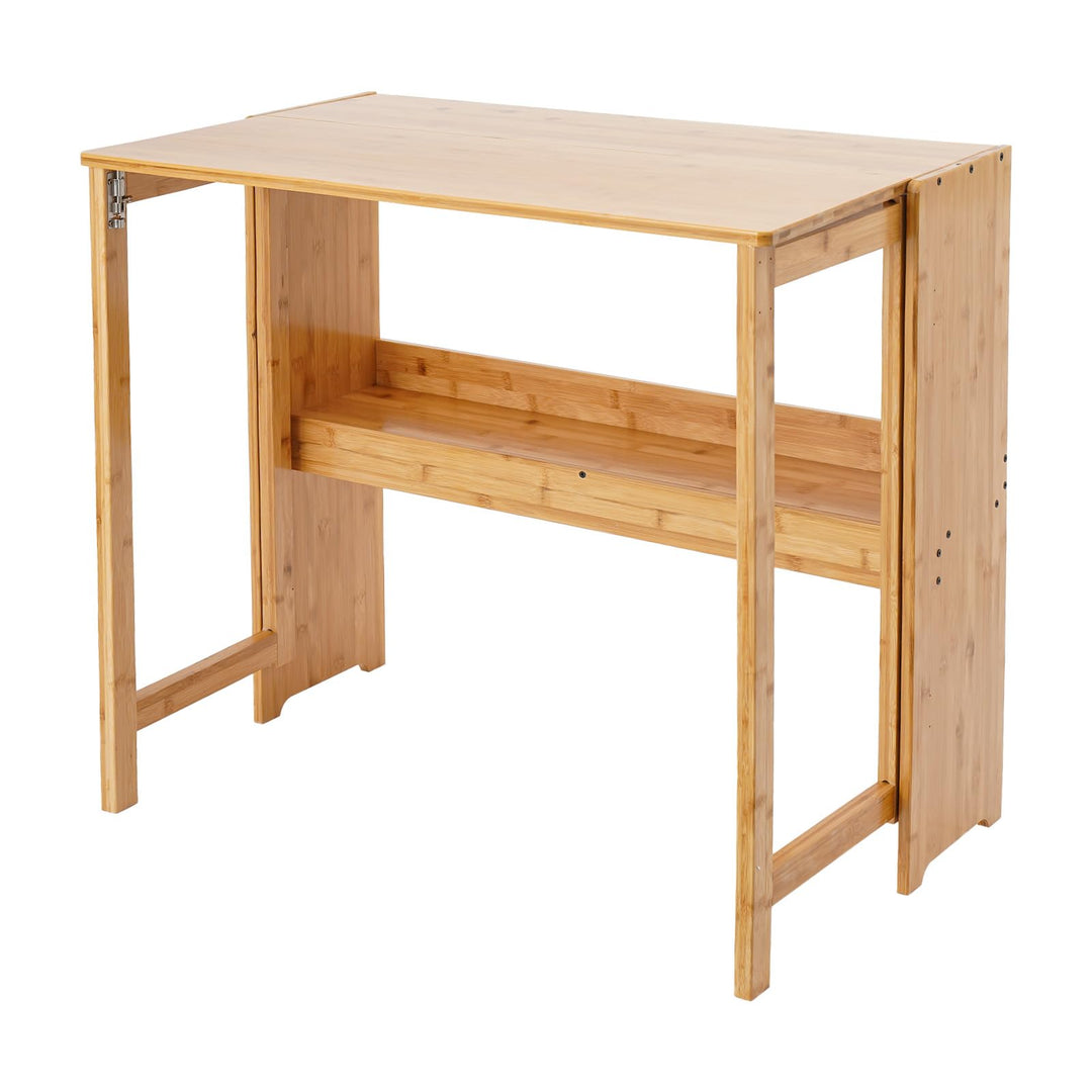 Klappbarer Schreibtisch, Kleiner Klapptisch, Heimbüro Klapptisch, Faltbarer Kompaktschreibtisch für