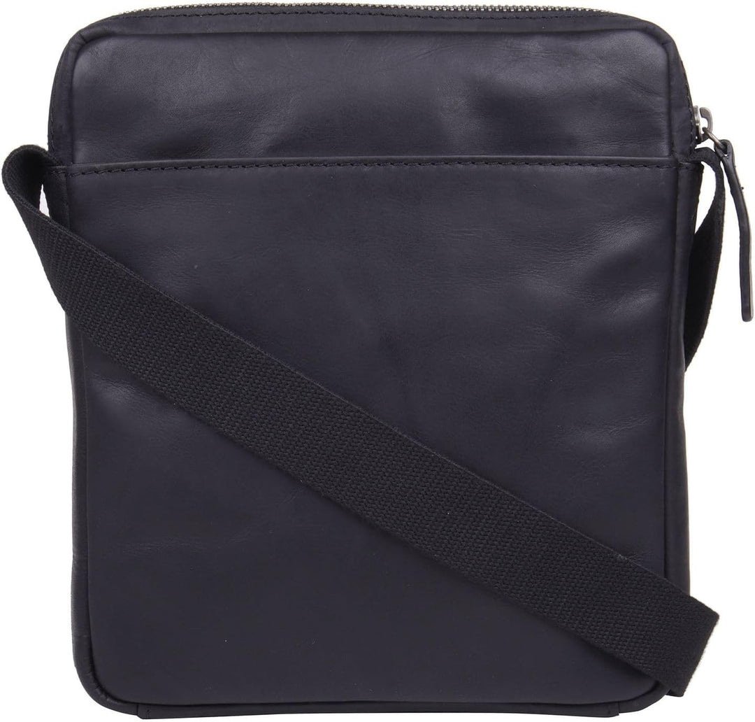 Strellson - brick lane marcus shoulderbag xsvz Schwarz 20X23X3 Farbe:schwarz / Material:polyester,le