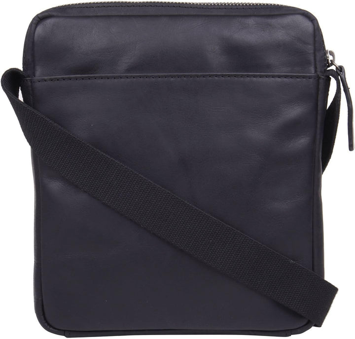 Strellson - brick lane marcus shoulderbag xsvz Schwarz 20X23X3 Farbe:schwarz / Material:polyester,le