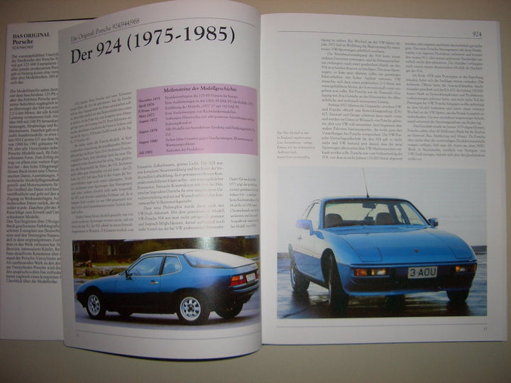 Das Original: Porsche 924 / 944 / 968 (VLB Reihenkürzel: SN753 - Das Original), Gebundenes Buch