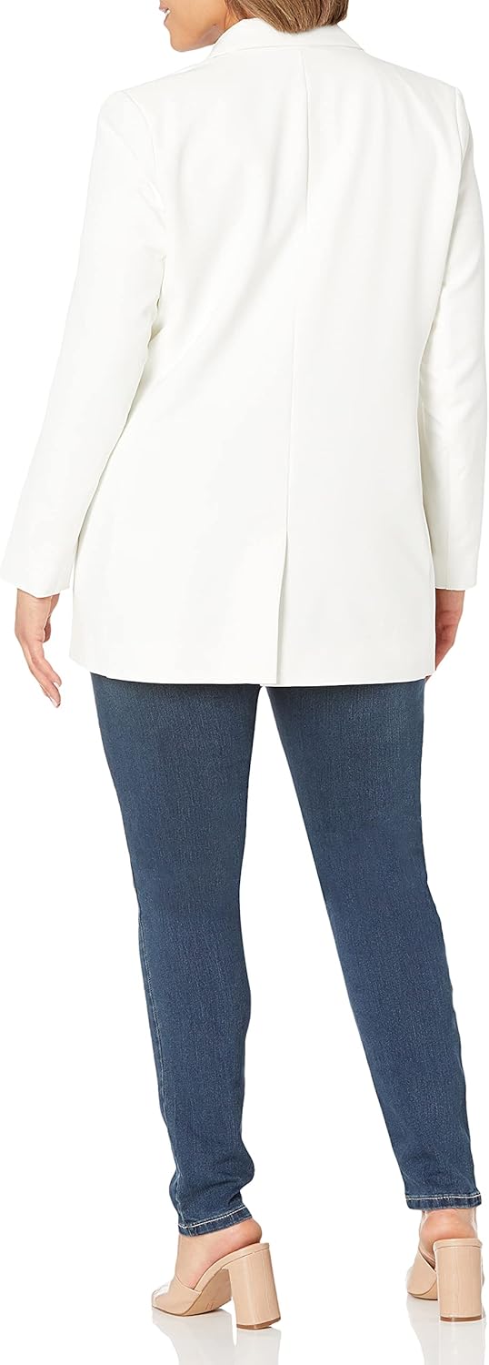 The Drop Damen Blazer (in Übergrösse erhältlich) XXS Elfenbeinfarben, XXS Elfenbeinfarben