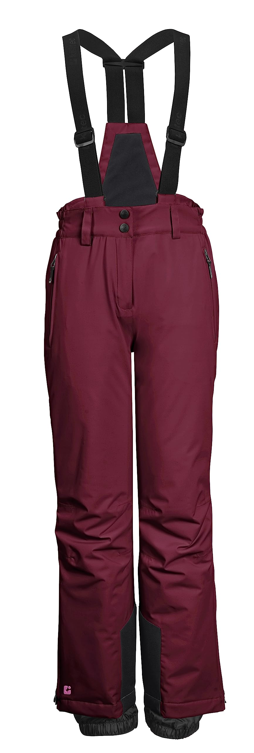 Killtec Mädchen Skihose/Funktionshose mit Latz, Kantenschutz und Schneefang Ksw 152 Grls Ski Pnts 17