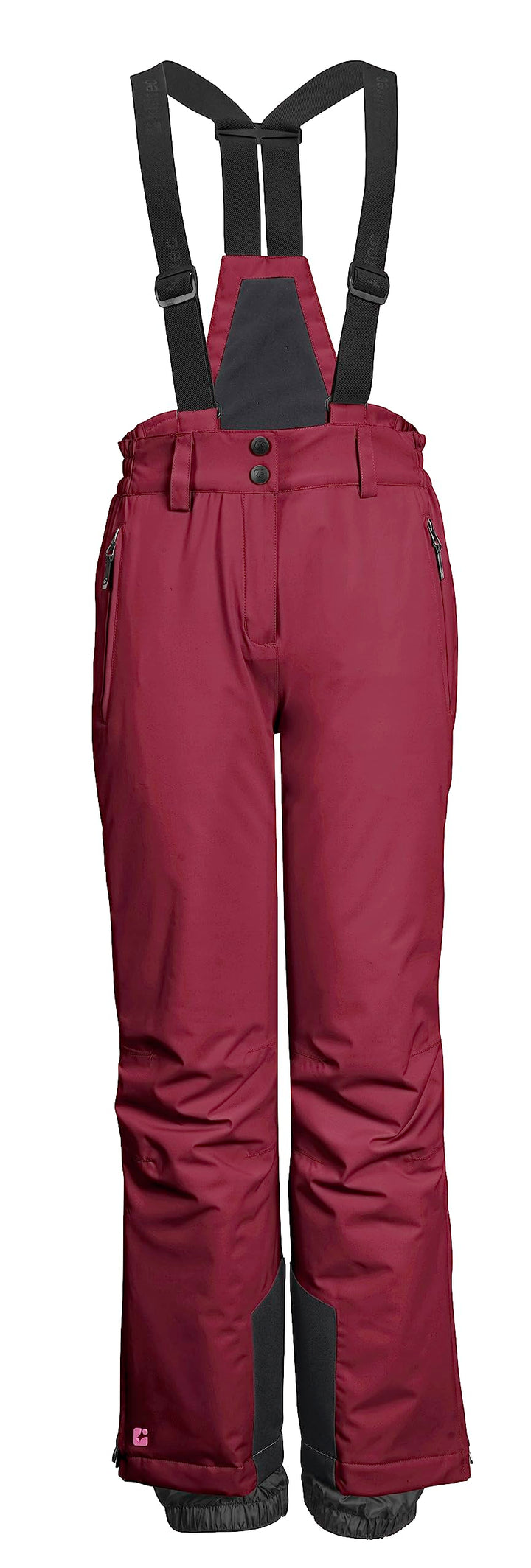 Killtec Mädchen Skihose/Funktionshose mit Latz, Kantenschutz und Schneefang Ksw 152 Grls Ski Pnts 17