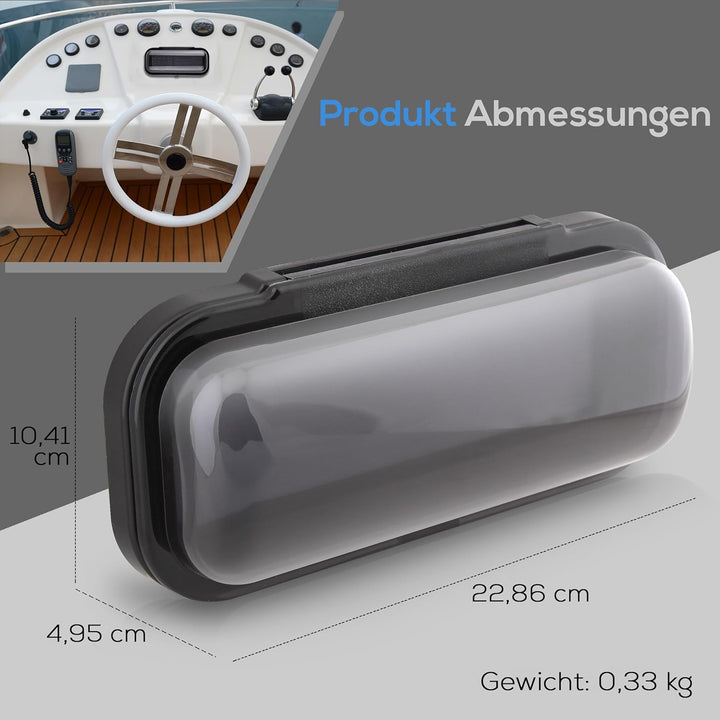Pyle PLMRCB1 Schutzabdeckung für Radios (wasserdicht, für Boote geeignet) Schwarz, Schwarz