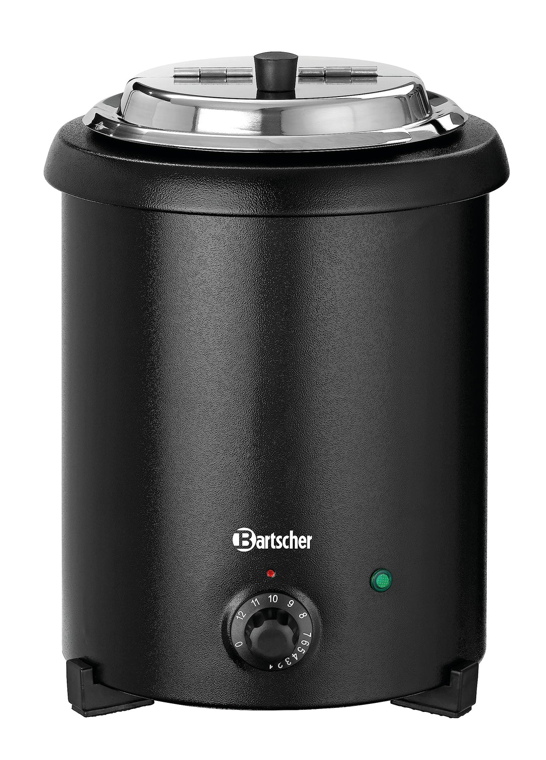 Bartscher Suppentopf - 5,4 Liter, schwarz Gastronomiebedarf