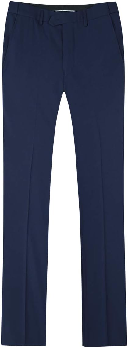 Allthemen Herrenanzug 2 Teilig Slim Fit Anzüge Business Hochzeitanzug für Männer XS Dunkelblau, XS D