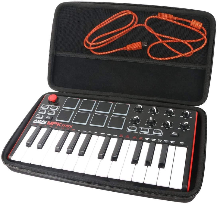Khanka Tasche Schutzhülle für Akai Professional MPK Mini MK3/ MKII MK2/ Mini Play Kompakter USB MIDI