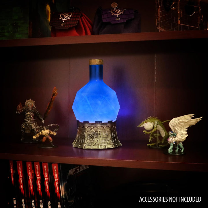 ENHANCE Gaming-Zaubertranklicht mit Wirbelndem Mystischem Gebräu - Zaubertrankflaschen-Licht-Requisi