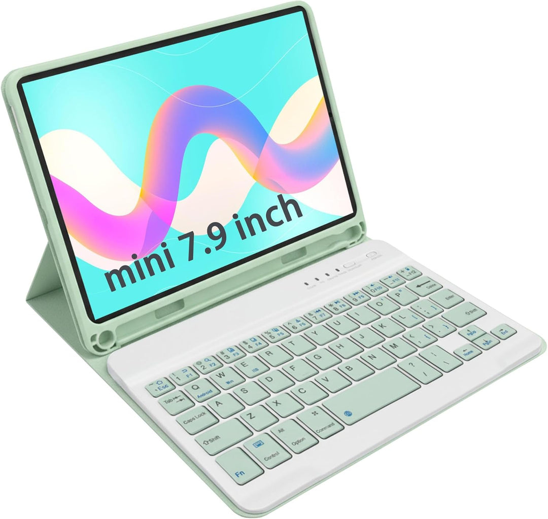 Tastatur hülle für iPad mini 1/2/3/4/5 7,9" Hülle mit Tastatur magnetische abnehmbare QWERTY für Min