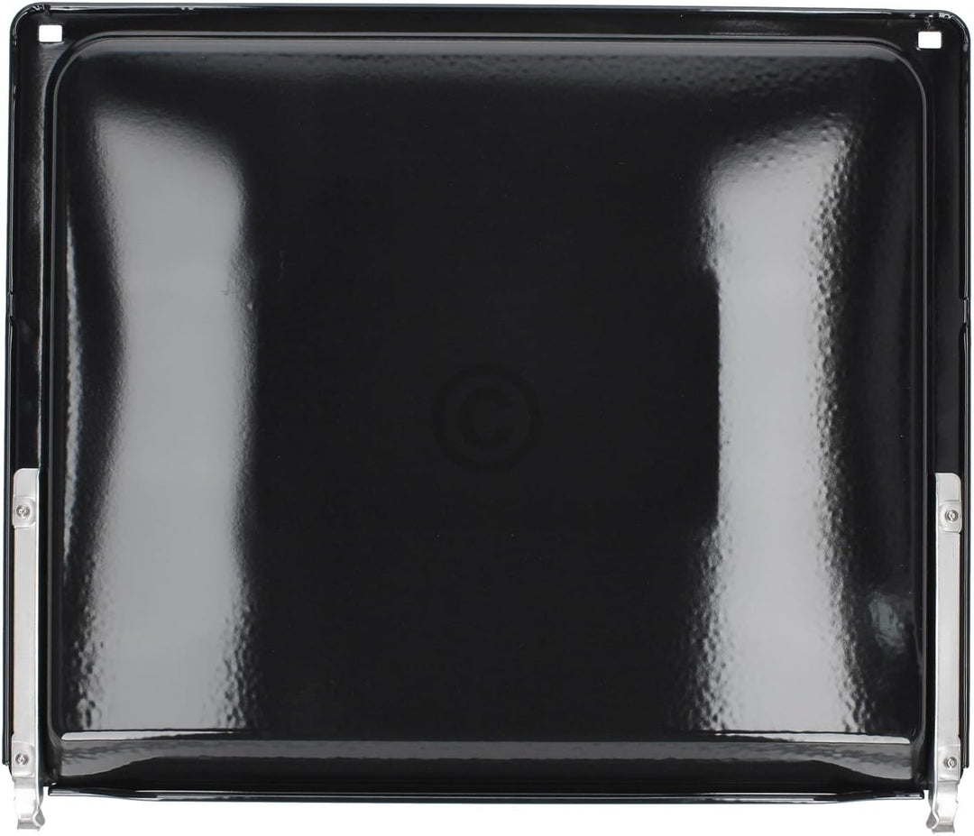 Backblech für Backofen mit Backwagen kompatibel mit Bosch 20005941 emailliertes Blech