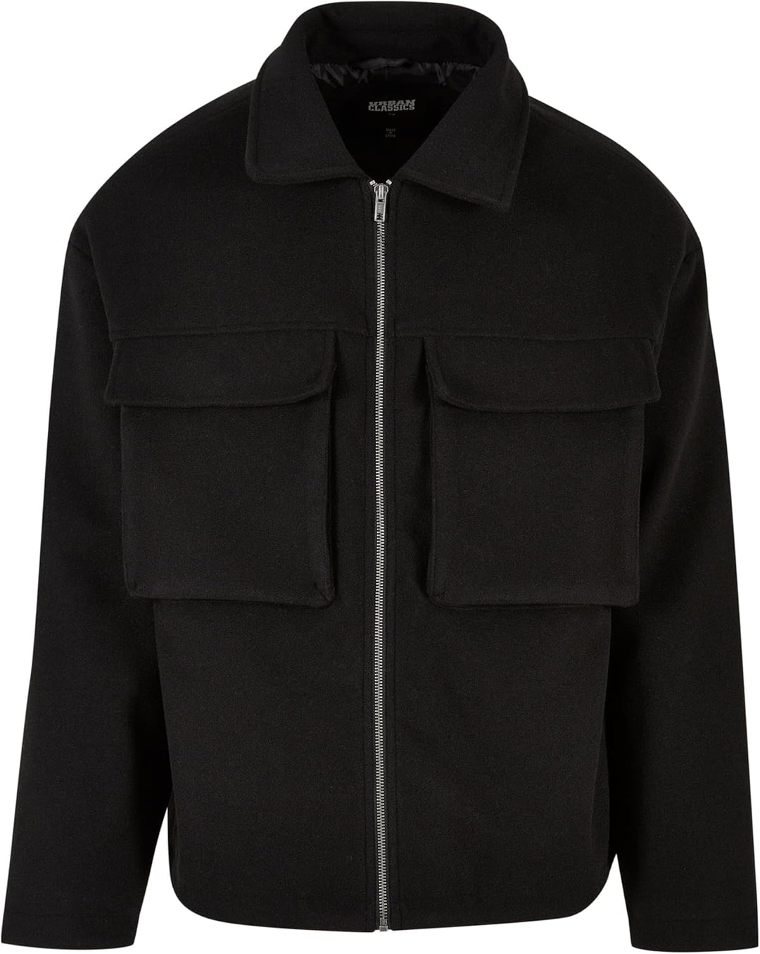 Urban Classics Herren Big Pocket Blouson Jacke XL Schwarz, XL Schwarz