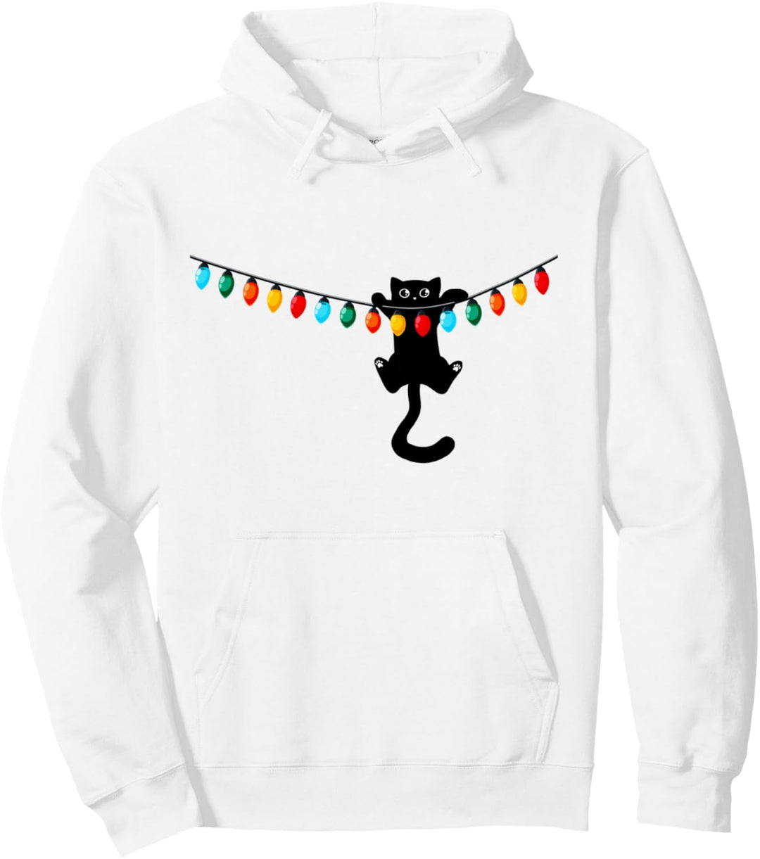 Merry Catmas Weihnachten Herren Damen Kinder Lustige Katze Weihnachten Pullover Hoodie