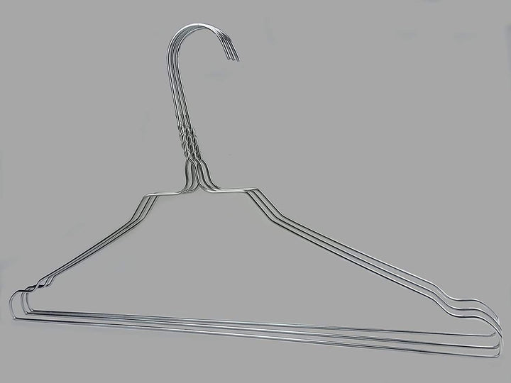 RSR Hangers Drahtbügel 3,0 mm Kleiderbügel aus Metall 100 Stück verzinkt Metallkleiderbügel Set Drah