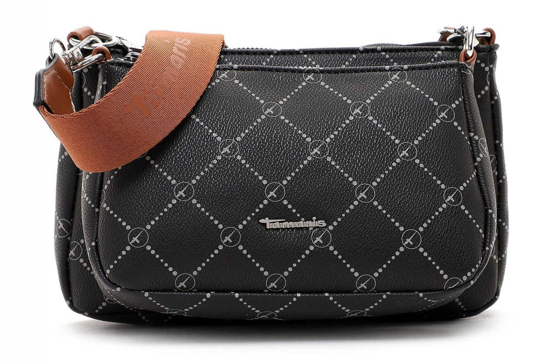 Tamaris Umhängetasche TAS Anastasia 31171 Damen Handtaschen Print Einheitsgrösse Black 100, Einheits